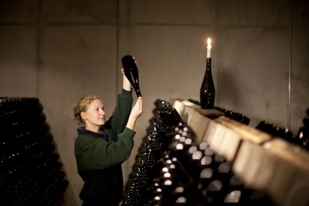 Wine cellar master Christiane Spieler Christiane Spieler, Schloss Wackerbarth, Radebeul
