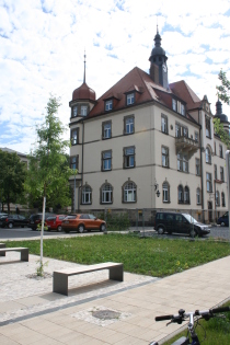 Rathaus vom Technischen Rathaus gesehen