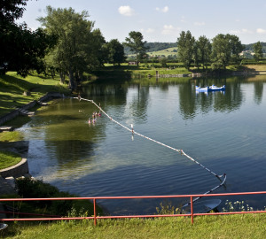 Lößnitzbad bathing area