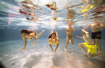 Radebeuler Bilzbad - Spaß im Wasser