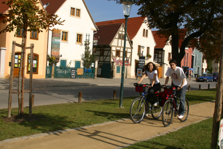 Radfahren Dorfanger Altkötzschenbroda