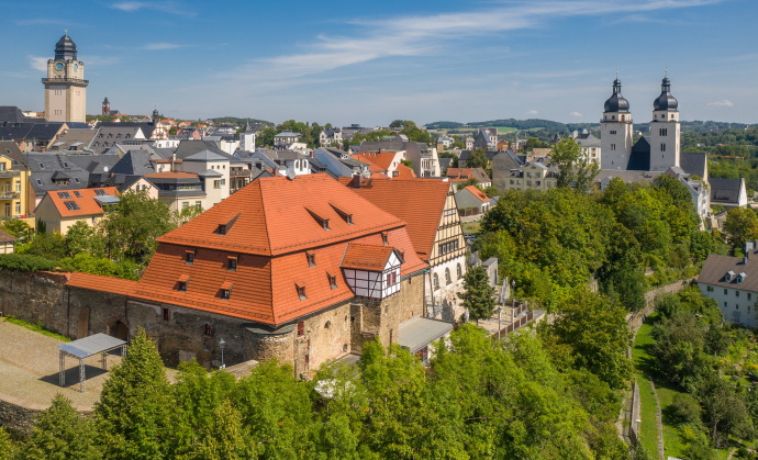  Plauen - die Spitzenstadt im Herzen des Vogtlands 