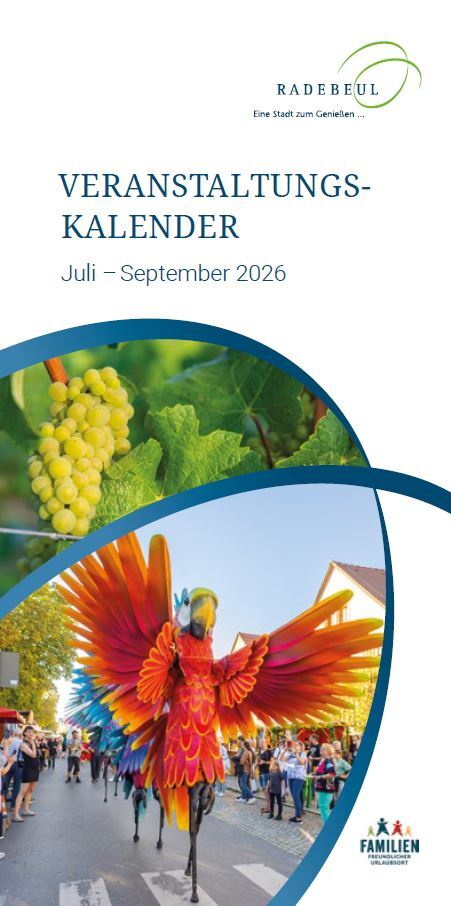 Veranstaltungskalender Juli bis September 2026