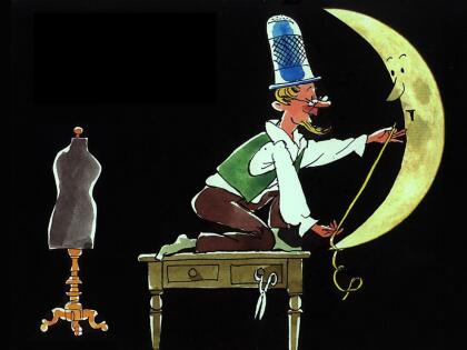 Als der Mond zum Schneider kam